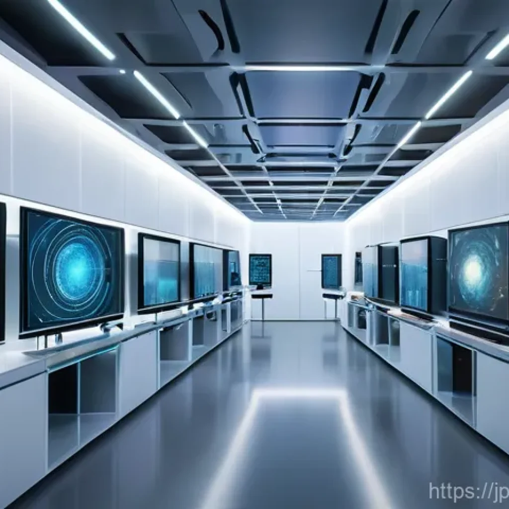 테일러 급수 활용법 - **Prompt: The Symphony of Data Simplification**
    A futuristic, pristine laboratory bathed in soft...